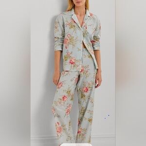 Floral Cotton-Blend Sateen Sleep Shirt